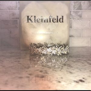 Kleinfeld wedding head piece